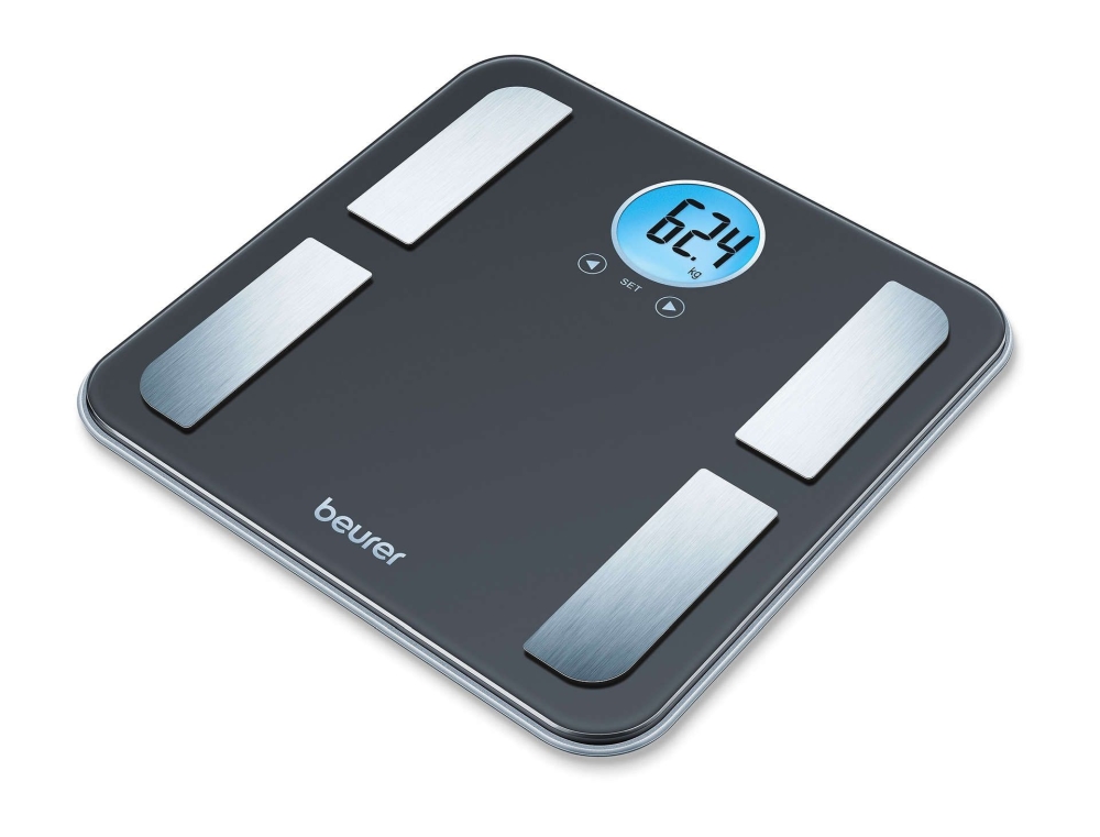 Beurer BF 195 diagnostic bathroom scale; round LCD display; Weight