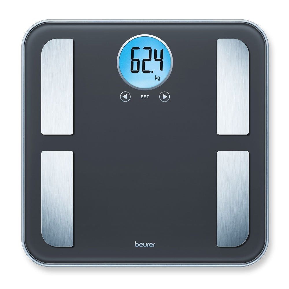 Beurer BF 195 diagnostic bathroom scale; round LCD display; Weight