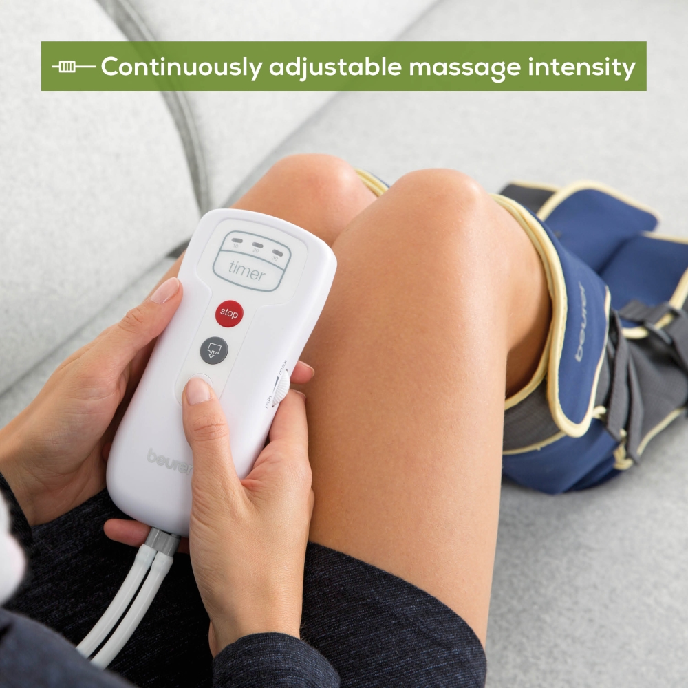 Beurer FM 150 leg massager; Air pressure massage; Timer; Safety Stop; Medical device