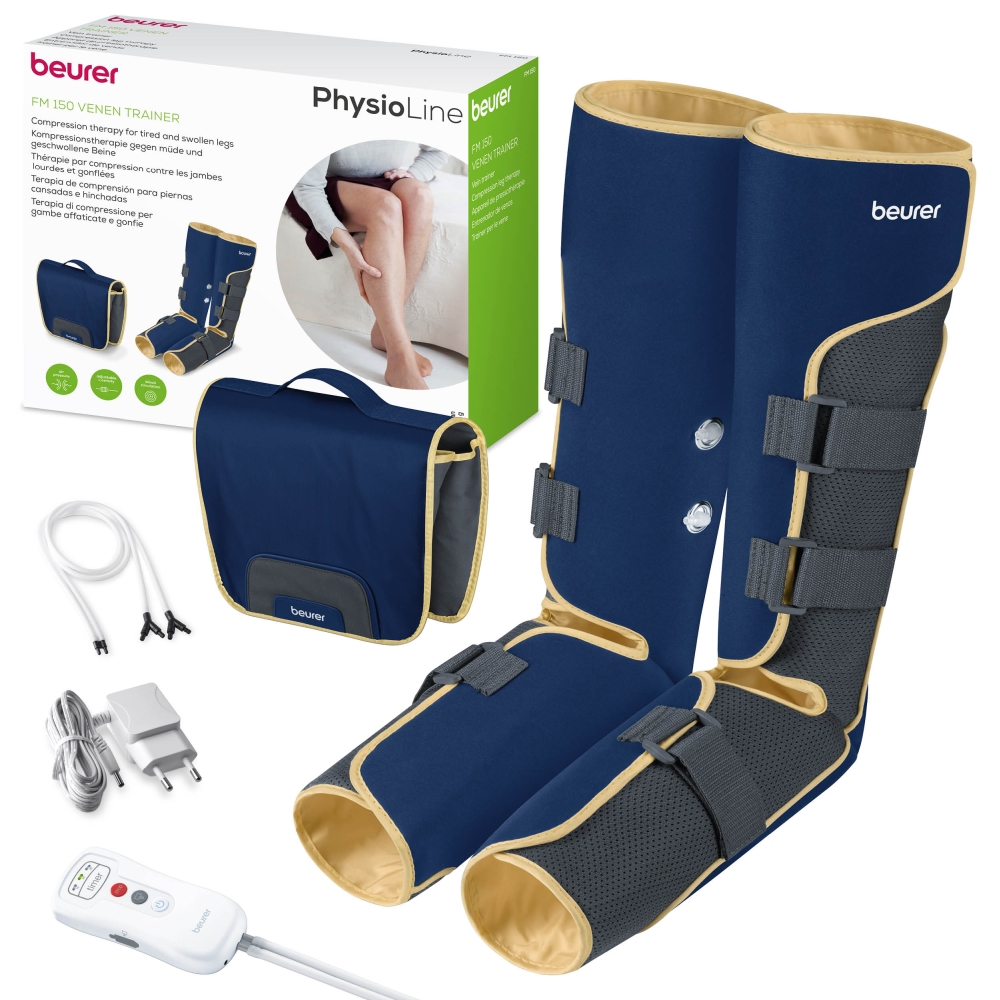Beurer FM 150 leg massager; Air pressure massage; Timer; Safety Stop; Medical device