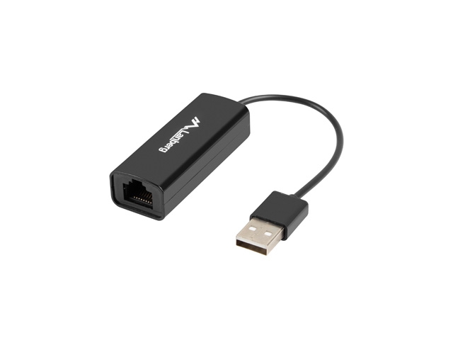 Lanberg LAN adapter card USB 2.0 1x RJ45 100MB on cable