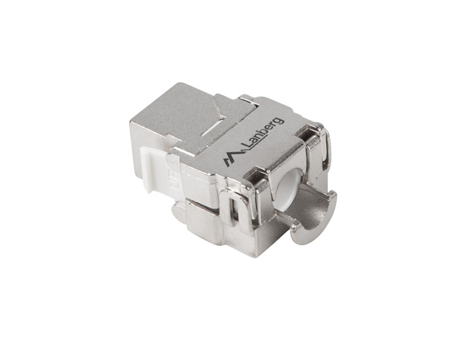 Lanberg keystone toolless module RJ45 180° FTP CAT.5e