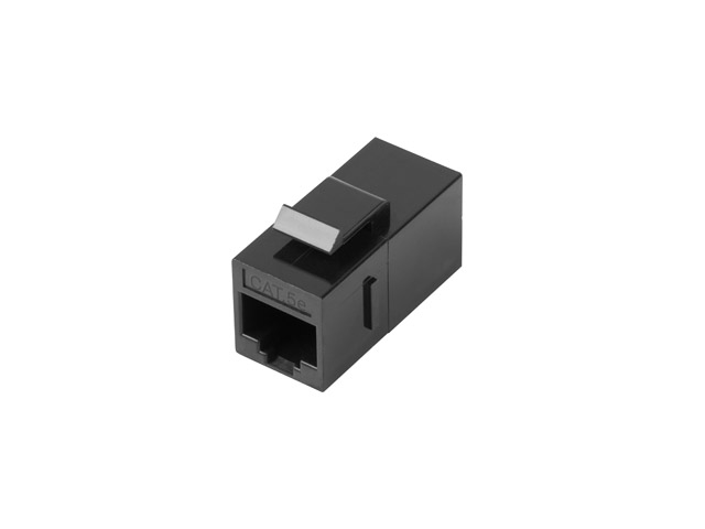 Lanberg feed-trru keystone connector RJ45->RJ45 UTP CAT.5e
