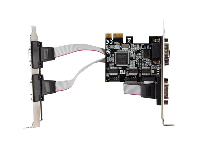 Lanberg extension card PCI-express 4x com + low profile bracket