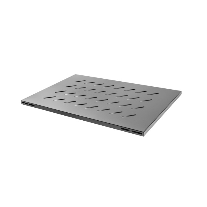 Lanberg 19" fixed shelf 1U / 465x715mm