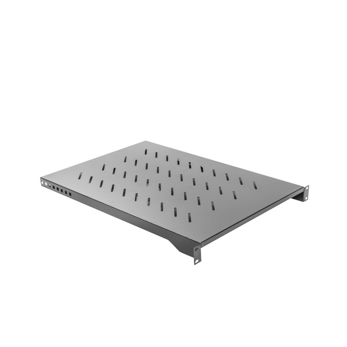 Lanberg 19" fixed shelf 1U / 483x750mm