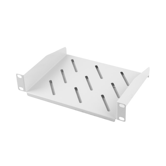 Lanberg 10" fixed shelf 1U / 254x180mm