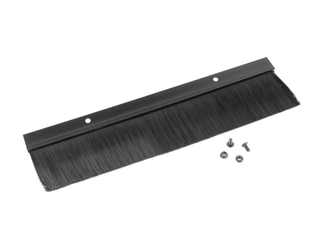 Lanberg 19" cable entry brush panel
