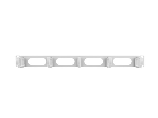 Lanberg 19" cable management AK-1205-S panel 5 rings - type b 1U
