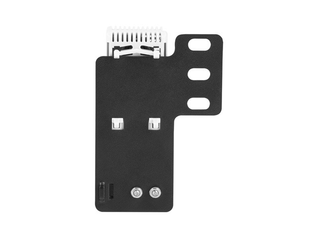 Lanberg closed-loop thermostat 10A for rack cabinets with 19" ear and terminal block