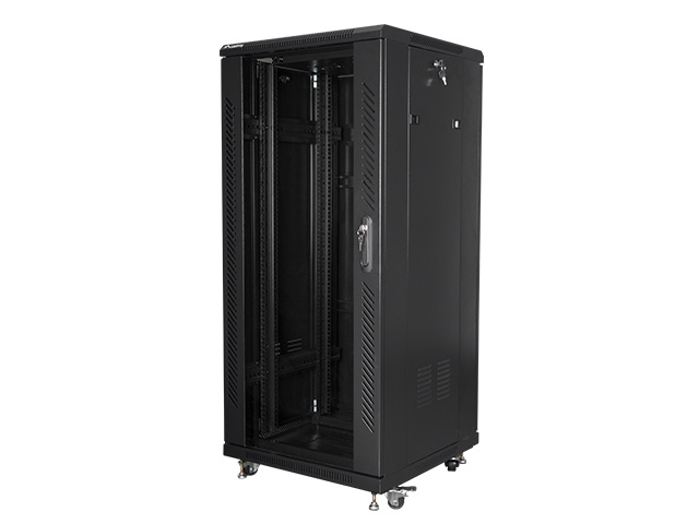 Lanberg rack cabinet 19" free-standing 27U / 600x600 self-assembly flat pack