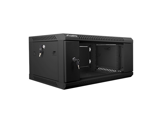 Lanberg rack cabinet 19" wall-mount 4U / 600x450 for self-assembly (flat pack)