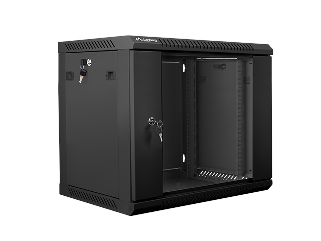 Lanberg rack cabinet 19" wall-mount 9U / 600x450 for self-assembly (flat pack)