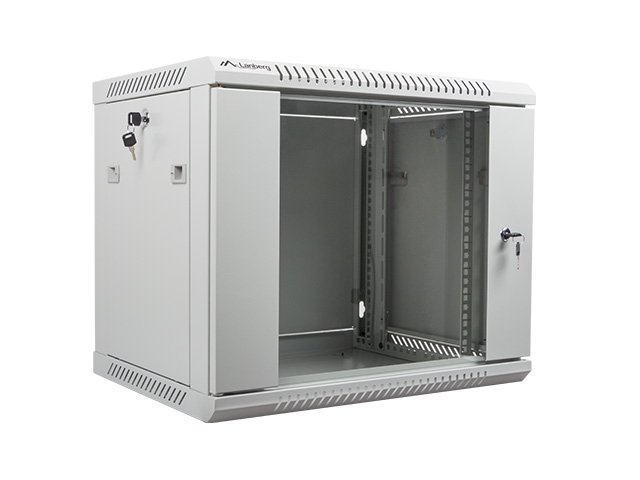 Lanberg rack cabinet 19" wall-mount 9U / 600x450 for self-assembly (flat pack)