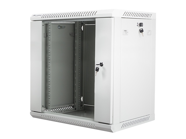 Lanberg rack cabinet 19" wall-mount 12U / 600x450 for self-assembly (flat pack)