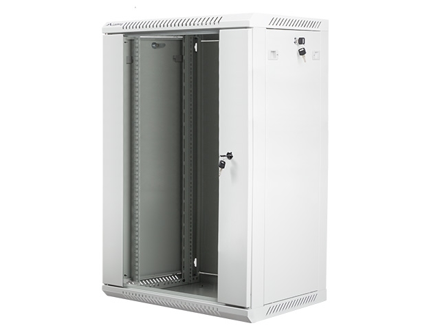 Lanberg rack cabinet 19" wall-mount 18U / 600x450 for self-assembly (flat pack)