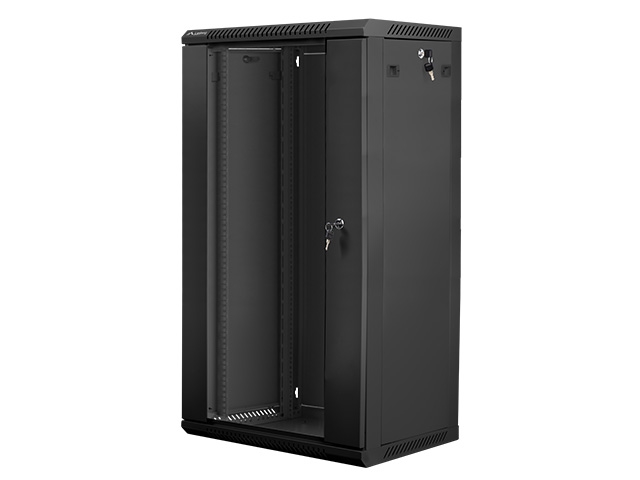 Lanberg rack cabinet 19" wall-mount 22U / 600x450 for self-assembly (flat pack)