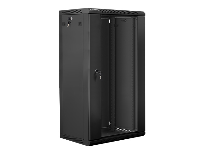 Lanberg rack cabinet 19" wall-mount 22U / 600x450 for self-assembly (flat pack)