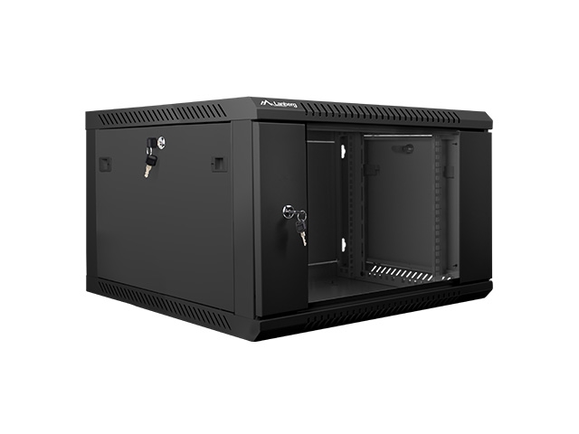 Lanberg rack cabinet 19" wall-mount 6U / 600x600 for self-assembly (flat pack)
