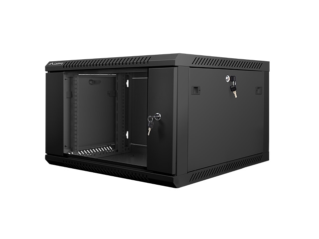 Lanberg rack cabinet 19" wall-mount 6U / 600x600 for self-assembly (flat pack)