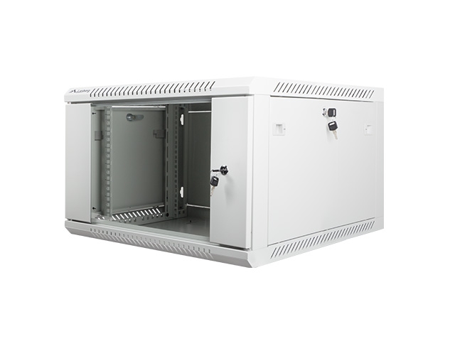 Lanberg rack cabinet 19" wall-mount 6U / 600x600 for self-assembly (flat pack)