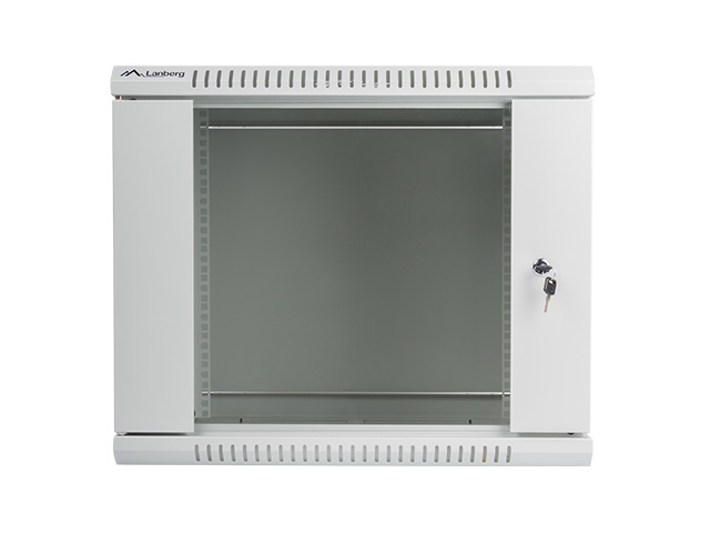 Lanberg rack cabinet 19" wall-mount 9U / 600x600 for self-assembly (flat pack)
