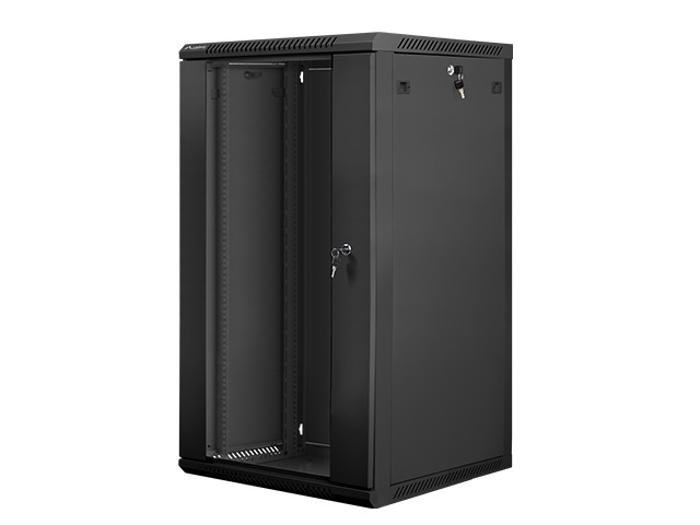 Lanberg rack cabinet 19" wall-mount 22U / 600x600 for self-assembly (flat pack)