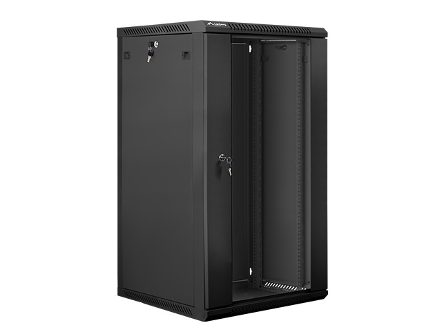 Lanberg rack cabinet 19" wall-mount 22U / 600x600 for self-assembly (flat pack)