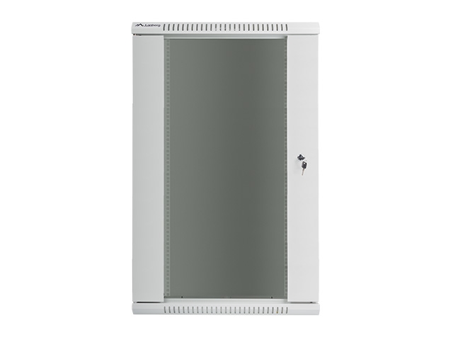 Lanberg rack cabinet 19" wall-mount 22U / 600x600 for self-assembly (flat pack)
