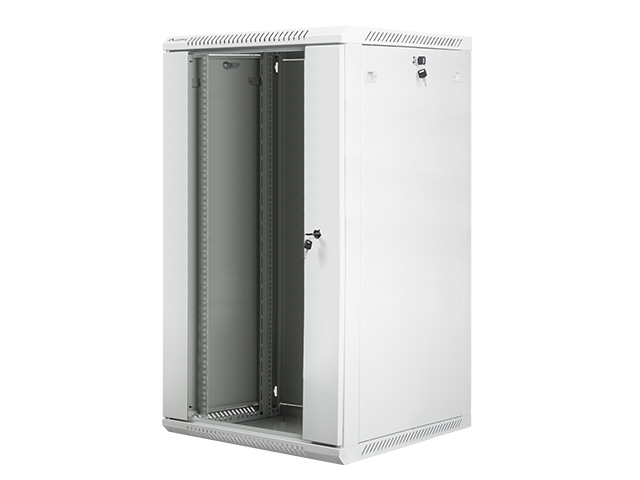 Lanberg rack cabinet 19" wall-mount 22U / 600x600 for self-assembly (flat pack)