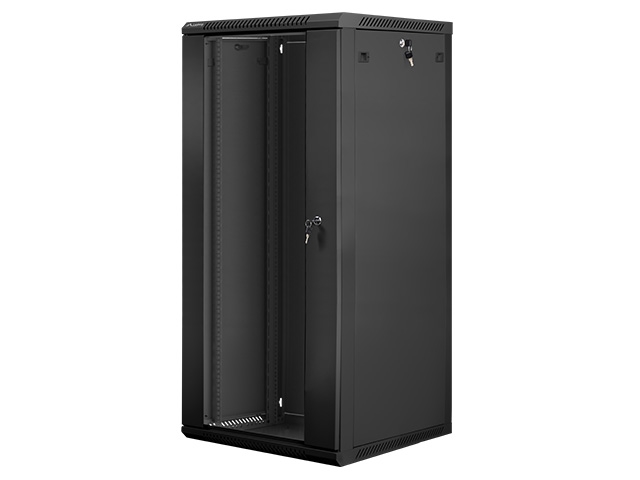 Lanberg rack cabinet 19" wall-mount 27U / 600x600 for self-assembly (flat pack)