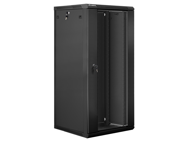 Lanberg rack cabinet 19" wall-mount 27U / 600x600 for self-assembly (flat pack)