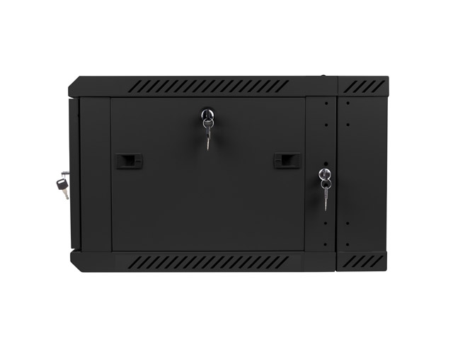 Lanberg rack cabinet 19" double-section wall-mount 6U / 600x600 for self-assembly (flat pack)