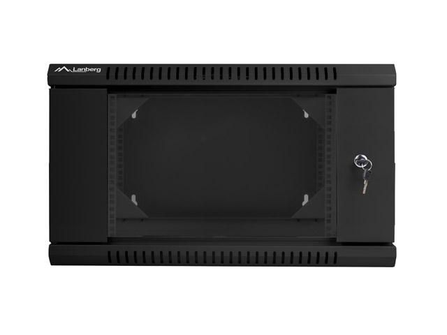 Lanberg rack cabinet 19" double-section wall-mount 6U / 600x600 for self-assembly (flat pack)