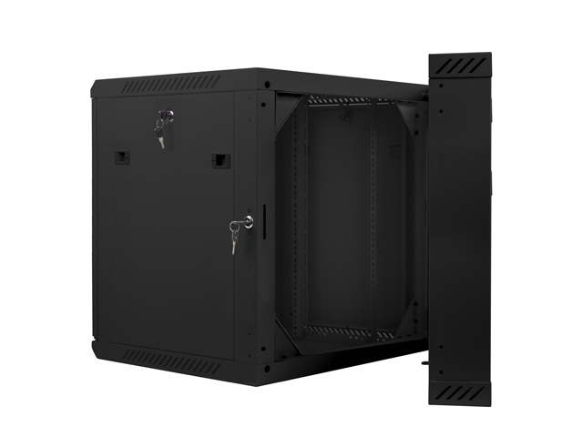 Lanberg rack cabinet 19" double-section wall-mount 12U / 600x600 for self-assembly (flat pack)