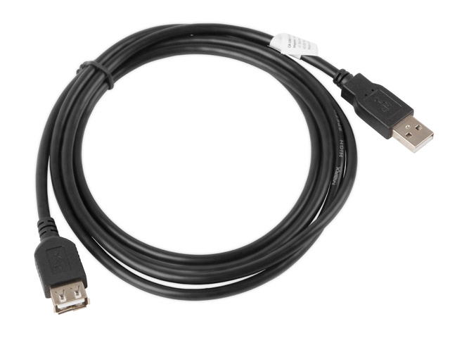 Lanberg extension cable USB 2.0 AM-AF