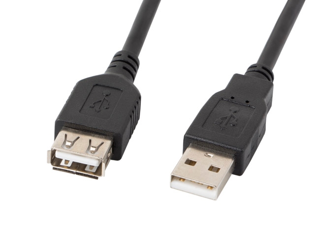 Lanberg extension cable USB 2.0 AM-AF 2.0