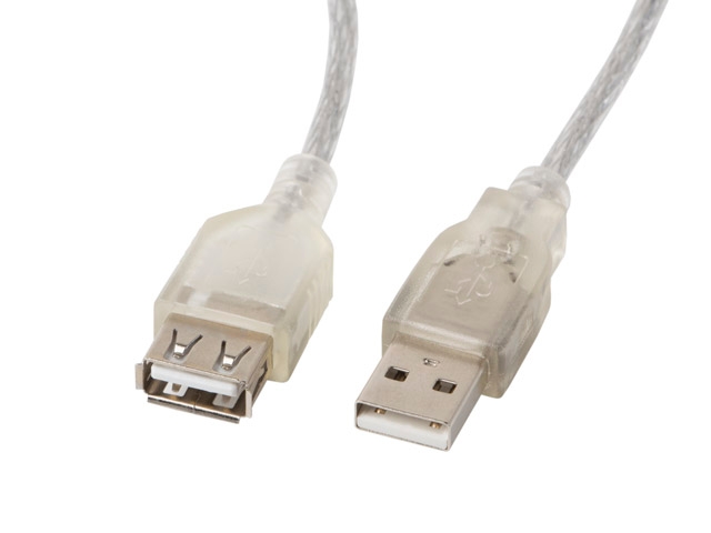 Lanberg extension cable USB 2.0 AM-AF