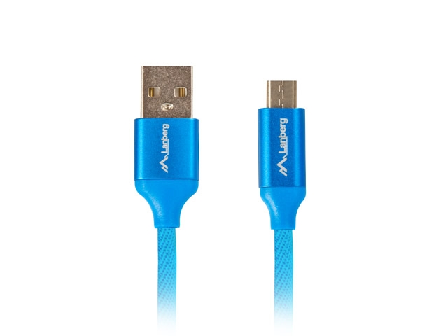 Lanberg USB MICRO-B (M) -> USB-A (M) 2.0 cable 1.8m