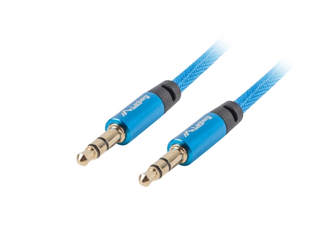 Lanberg mini jack 3.5mm M/M 3 pin cable 2m