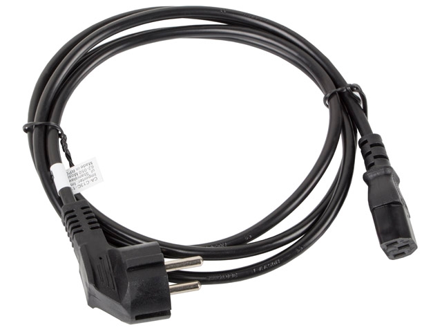 Lanberg CEE 7/7 -> IEC 320 C13 power cord 1.8m VDE