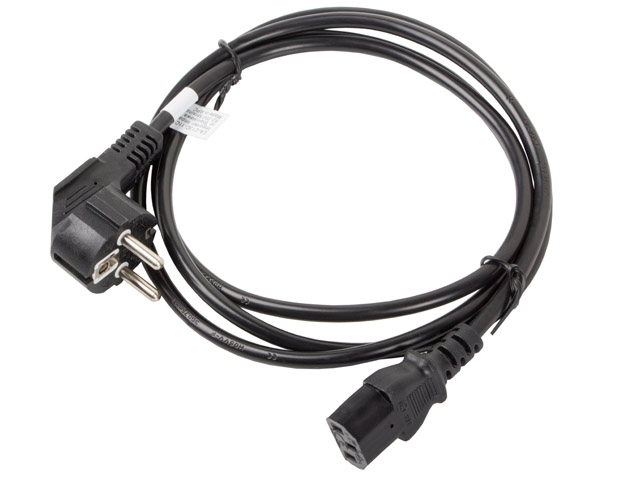 Lanberg CEE 7/7 -> IEC 320 C13 power cord 1.8m VDE
