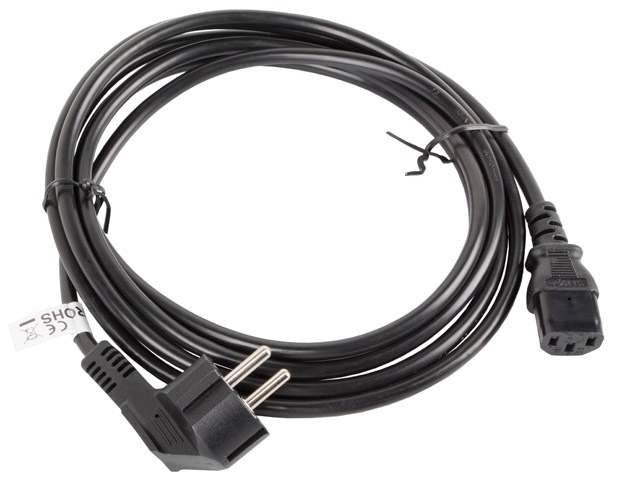 Lanberg CEE 7/7 -> IEC 320 C13 power cord 3m VDE