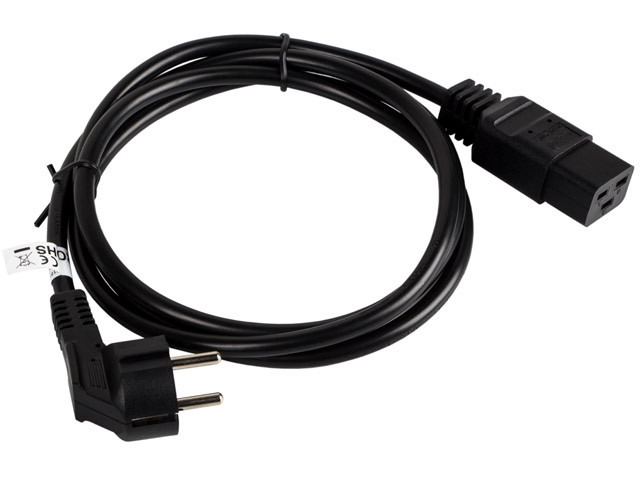 Lanberg CEE 7/7 -> IEC 320 C19 power cord 16A 1.8m VDE