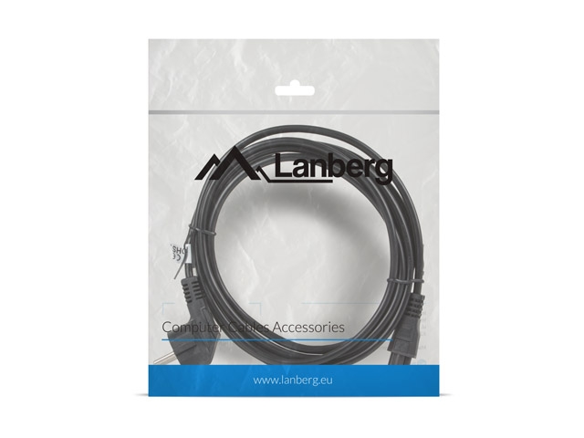 Lanberg CEE 7/7 (MICKEY) -> IEC 320 C5 power cord 3m VDE