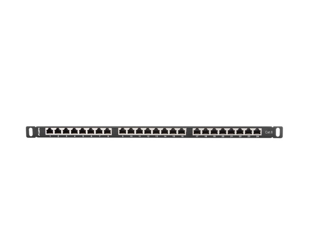 Lanberg patch panel 24 port 0.5U CAT.6 shielded