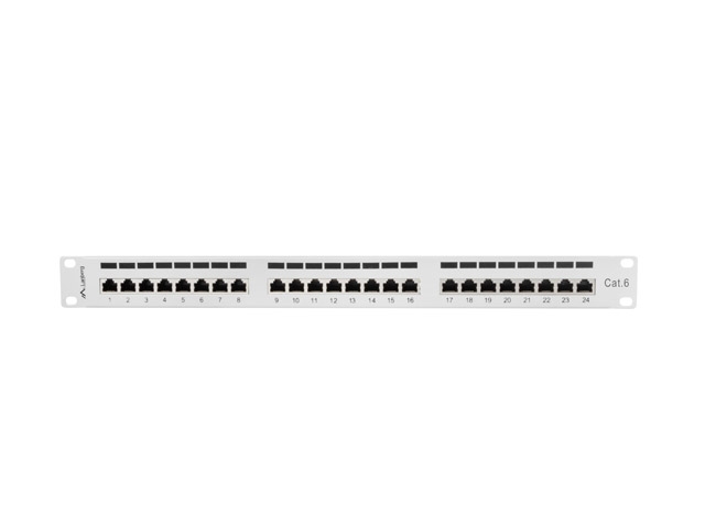Lanberg patch panel 24 port 1U CAT.6 shielded