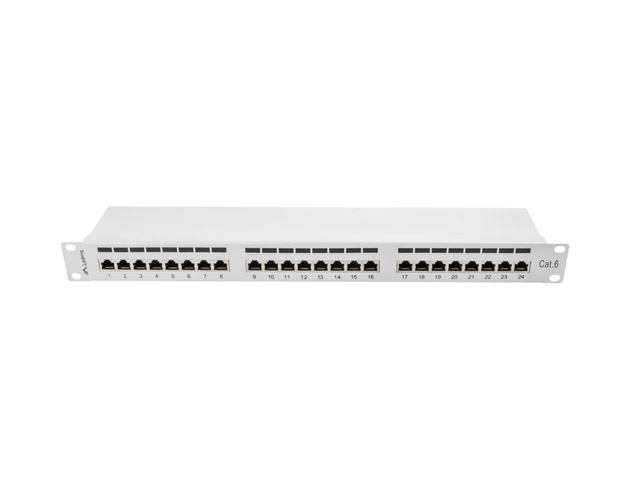 Lanberg patch panel 24 port 1U CAT.6 shielded