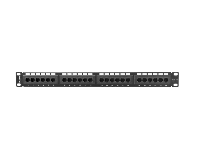 Lanberg patch panel 24 port 1U CAT.5E