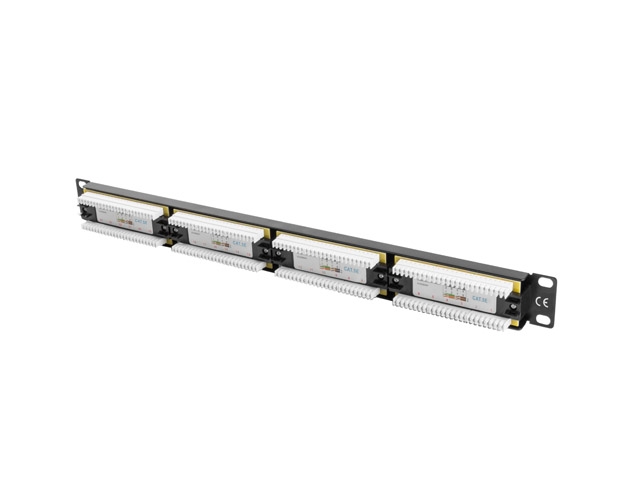 Lanberg patch panel 24 port 1U CAT.5E